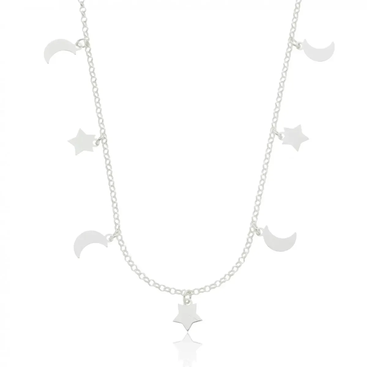 Choker Lua e Estrela Chapados