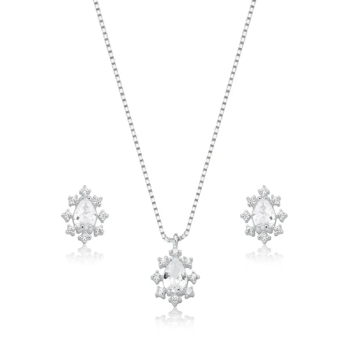Conjunto Gota com Zircônias