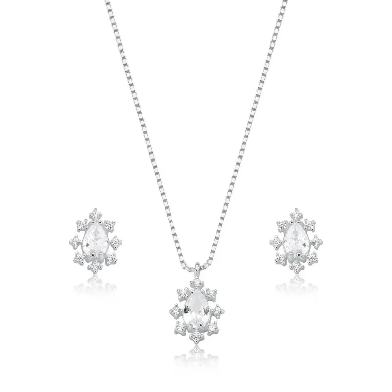 Conjunto Gota com Zircônias