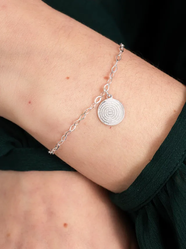 Pulseira de Prata 925 Pai Nosso Pequeno
