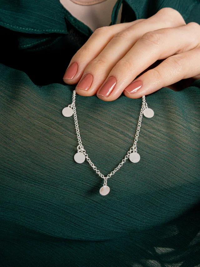 Pulseira de Prata 925 Medalhas