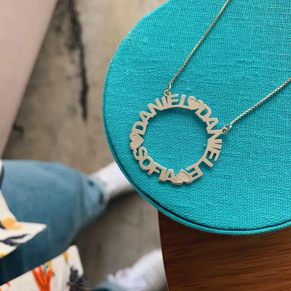 Gargantilha Mandala Personalizada