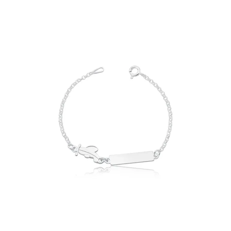 Pulseira Chapa Avião Móvel