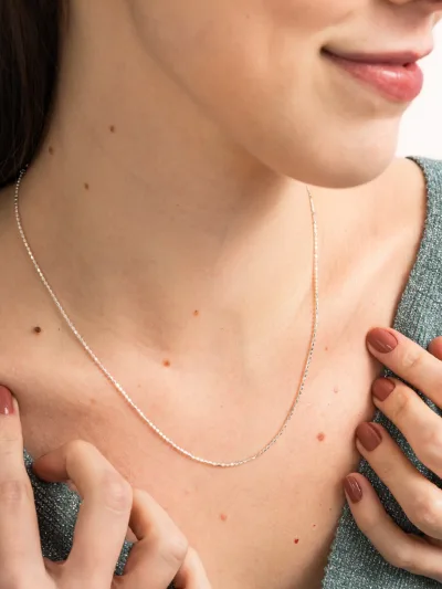 Corrente de Prata 925 Tubinhos — foto 1