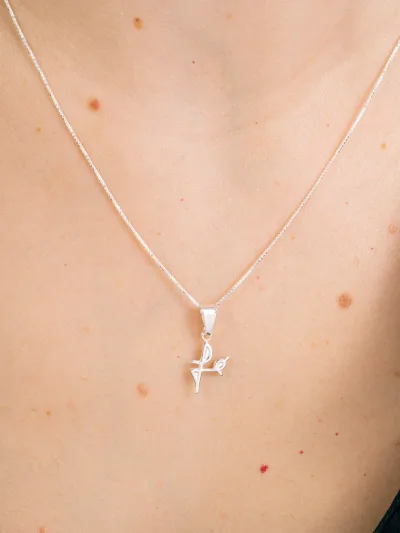 Conjunto de Prata 925 Delicado Fé — foto 1