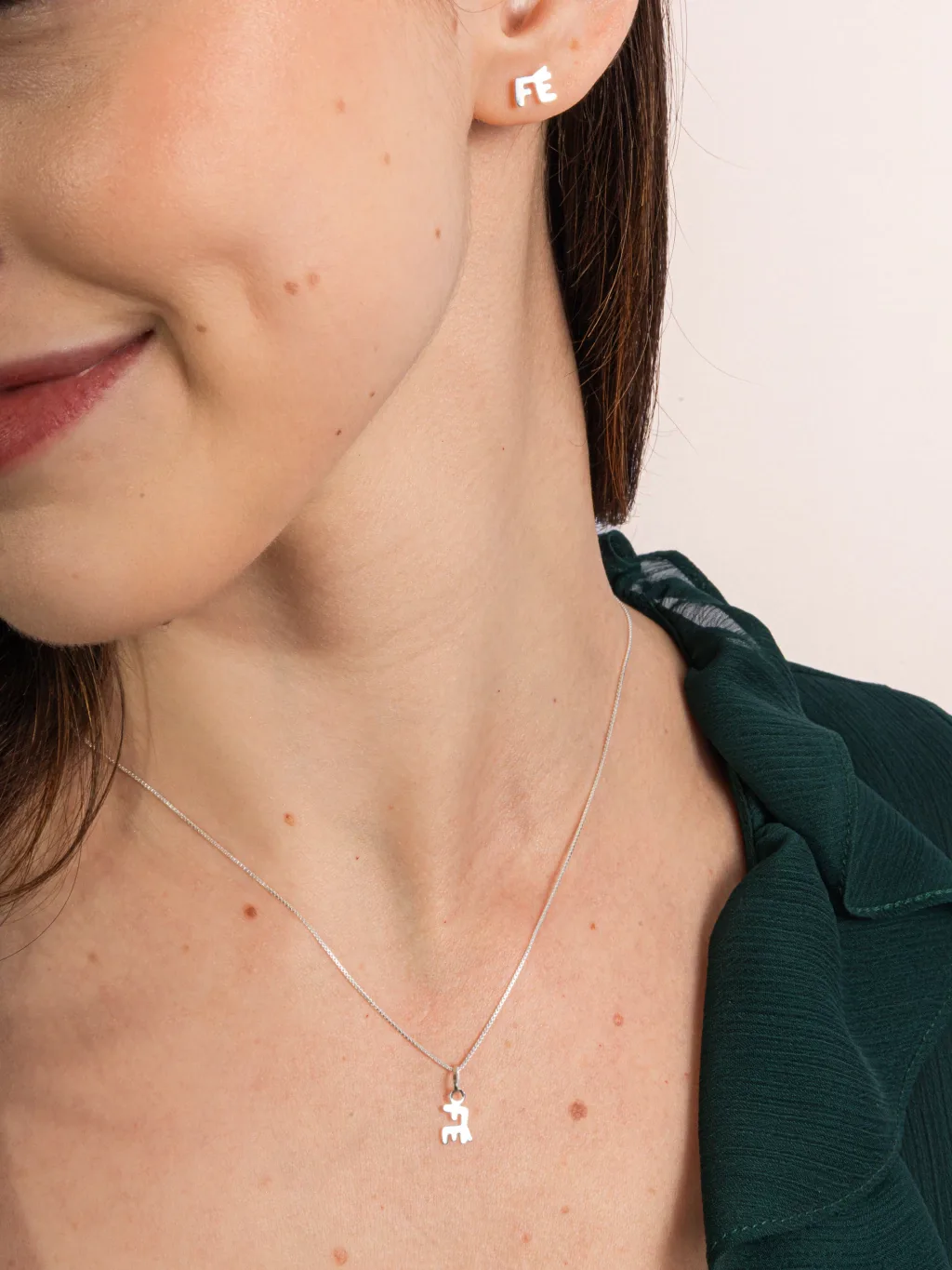 Conjunto de Prata 925 Fé